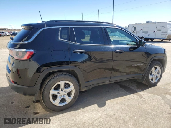2024 Jeep Compass Sport with VIN 3C4NJDAN1RT594604, listed as a Copart auction lot 52639225 with 27,316 mi miles and Clean Title. Bid and sale history available at carsss.com. Image 3.