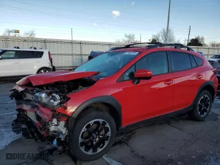 2022 Subaru Crosstrek Premium with VIN JF2GTACC7N9210567, listed as a Copart auction lot 87902235 with 17,955 mi miles and Salvage Title. Bid and sale history available at carsss.com. Image 1.
