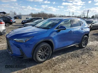 2023 Lexus NX with VIN 2T2GGCEZ8PC016798, listed as a Copart auction lot 41702775 with 5,089 mi miles and Salvage Title. Bid and sale history available at carsss.com. Image 1.
