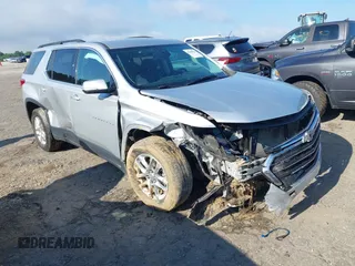2020 Chevrolet Traverse LT Cloth z VIN 1GNERGKW3LJ319386, wystawiony jako IAAI lot #42308032 z przebiegiem 77 108 mil mil oraz . Historia ofert i sprzedaży dostępna na DreamBid. Obrazek 1.