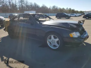 2000 Mercedes-Benz SL-Class with VIN WDBFA68F8YF195078, listed as a Copart auction lot 48329565 with Not Provided miles and Salvage Title. Bid and sale history available at carsss.com. Image 4.