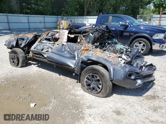 2022 Toyota Tacoma SR with VIN 3TMCZ5AN4NM471521, listed as a Copart auction lot 56635074 with Not provided miles and Salvage title. Bid and sale history available at DreamBid. Image 4.
