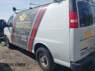 2014 Chevrolet Express Cargo Van with VIN 1GCWGFCA8E1199409, listed as a IAAI auction lot 41936092 with 304,367 mi miles. Bid and sale history available at carsss.com. Image 14.