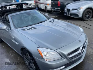 2014 Mercedes-Benz SLK-Class SLK 250 with VIN WDDPK4HA3EF077579, listed as a Copart auction lot 50451705 with 45,737 mi miles and Clean Title. Bid and sale history available at carsss.com. Image 1.