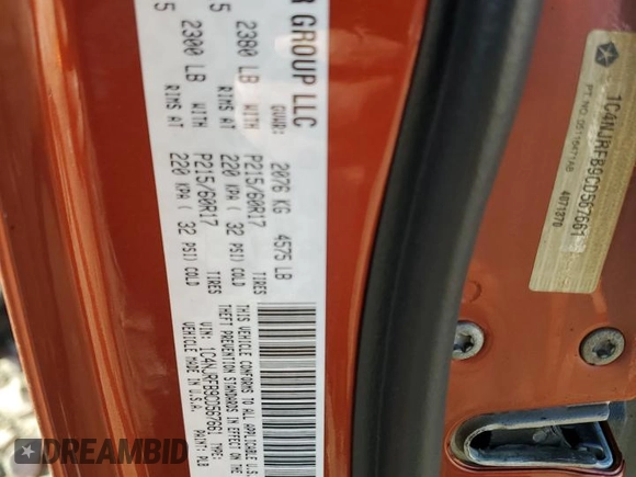 2012 Jeep Patriot Latitude with VIN 1C4NJRFB9CD567661, listed as a Copart auction lot 48734775 with Not Provided miles and Salvage Title. Bid and sale history available at carsss.com. Image 13.