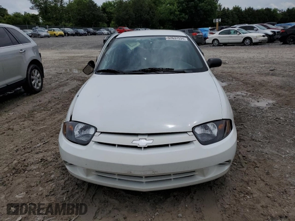 2004 Chevrolet Cavalier with VIN 1G1JC52F447292512, listed as a Copart auction lot 57637534 with 118,256 mi miles and Salvage Title. Bid and sale history available at carsss.com. Image 5.