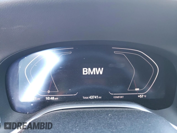 2020 BMW 7 Series 740i with VIN WBA7T2C01LGF96731, listed as a Copart auction lot 47431263 with 43,741 mi miles. Bid and sale history available at carsss.com. Image 9.