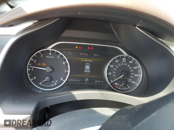 2016 Nissan Murano SL z VIN 5N1AZ2MHXGN129734, wystawiony jako Copart lot #51415795 z przebiegiem 184 290 mil mil oraz Szkody całkowita. Historia ofert i sprzedaży dostępna na DreamBid. Obrazek 9.