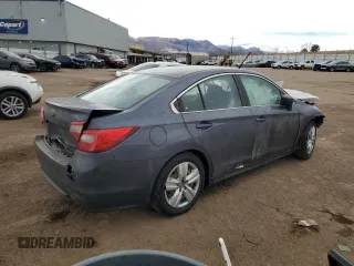 2016 Subaru Legacy 2.5i with VIN 4S3BNBA63G3012824, listed as a Copart auction lot 45487775 with 0 mi miles and Salvage Title. Bid and sale history available at carsss.com. Image 3.