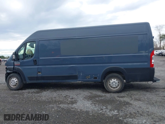 2022 Ram ProMaster Cargo with VIN 3C6MRVJG6NE116857, listed as a IAAI auction lot 41964101 with 39,863 mi miles and . Bid and sale history available at DreamBid. Image 14.
