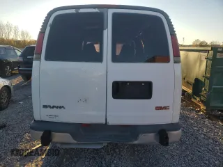 2000 GMC Savana z VIN 1GTFG25M5Y1902825, wystawiony jako Copart lot #81948164 z przebiegiem 275 963 mil mil oraz Czysty tytuł • Clean title. Historia ofert i sprzedaży dostępna na DreamBid. Obrazek 6.