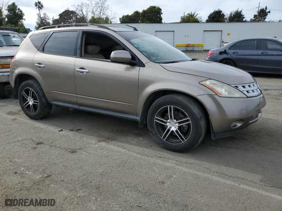 2003 Nissan Murano SL with VIN JN8AZ08T13W112885, listed as a Copart auction lot 47438755 with 145,985 mi miles and Salvage Title. Bid and sale history available at carsss.com. Image 4.
