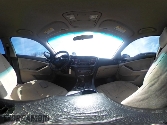 2015 Kia Optima LX with VIN KNAGM4A71F5652818, listed as a IAAI auction lot 41656933 with 251,967 mi miles. Bid and sale history available at carsss.com. Image 18.