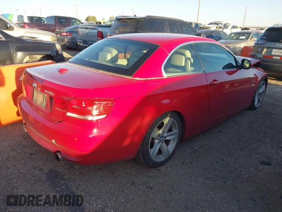 2010 BMW 3 Series 335i with VIN WBAWL7C58AP474530, listed as a IAAI auction lot 41764106 with 110,904 mi miles. Bid and sale history available at carsss.com. Image 4.