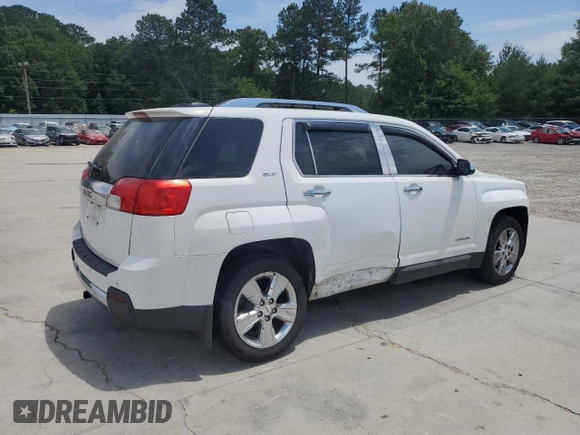 2015 GMC Terrain SLT with VIN 2GKALTEK8F6135934, listed as a Copart auction lot 57581655 with 194,573 mi miles and Salvage title. Bid and sale history available at DreamBid. Image 3.