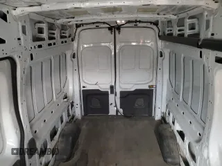 2023 Ford Transit Cargo with VIN 1FTBR1X86PKA91709, listed as a Copart auction lot 50389085 with 107,777 mi miles and Salvage title. Bid and sale history available at DreamBid. Image 10.