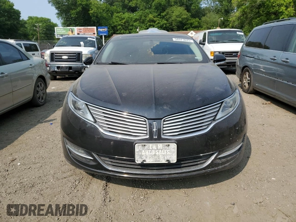 2014 Lincoln MKZ with VIN 3LN6L2G90ER826416, listed as a Copart auction lot 58973625 with 110,272 mi miles and Salvage title. Bid and sale history available at DreamBid. Image 5.