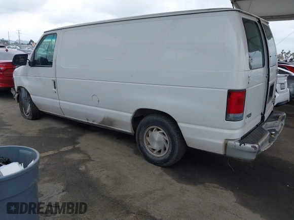 2001 Ford Econoline Cargo with VIN 1FTRE14211HA57966, listed as a IAAI auction lot 42207750 with 239,936 mi miles and . Bid and sale history available at DreamBid. Image 3.