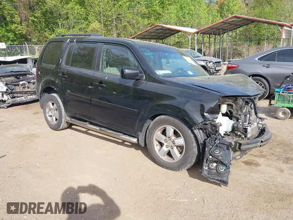 2011 Honda Pilot EX-L with VIN 5FNYF4H63BB004288, listed as a IAAI auction lot 42084984 with 215,019 mi miles and . Bid and sale history available at carsss.com. Image 1.