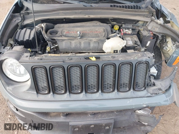 2017 Jeep Renegade Latitude with VIN ZACCJABBXHPG00433, listed as a IAAI auction lot 41913750 with 68,883 mi miles and . Bid and sale history available at DreamBid. Image 10.