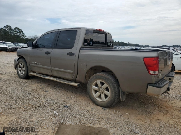 2008 Nissan Titan XE with VIN 1N6BA07D58N347057, listed as a Copart auction lot 47142485 with 108,640 mi miles and Salvage Title. Bid and sale history available at carsss.com. Image 2.