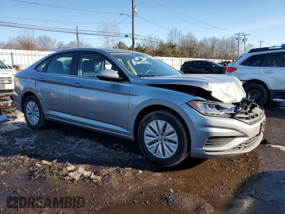 2020 Volkswagen Jetta S with VIN 3VWC57BU5LM079252, listed as a Copart auction lot 46247955 with 41,122 mi miles and Salvage title. Bid and sale history available at DreamBid. Image 4.