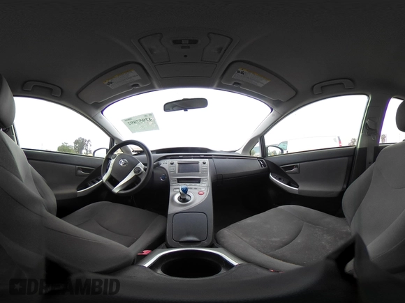 2013 Toyota Prius One with VIN JTDKN3DU6D5599875, listed as a IAAI auction lot 42057892 with 118,216 mi miles. Bid and sale history available at carsss.com. Image 19.