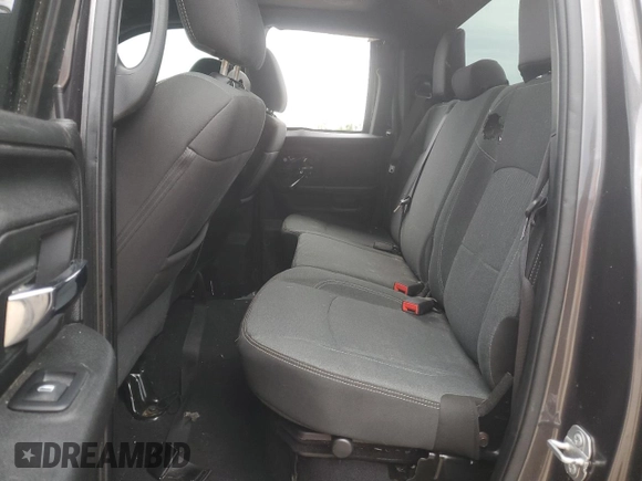 2021 Ram 1500 Classic Warlock with VIN 1C6RR7GT0MS514972, listed as a Copart auction lot 51106725 with 57,920 mi miles and Salvage Title. Bid and sale history available at carsss.com. Image 10.