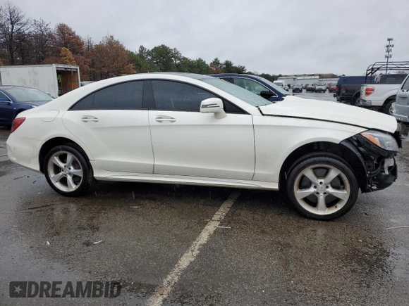 2016 Mercedes-Benz CLS with VIN WDDLJ9BBXGA169966, listed as a Copart auction lot 48502194 with 54,502 mi miles. Bid and sale history available at carsss.com. Image 4.