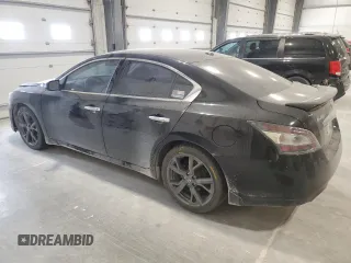 2013 Nissan Maxima SV with VIN 1N4AA5AP2DC813053, listed as a Copart auction lot 57273665 with 106,436 mi miles and Salvage title. Bid and sale history available at DreamBid. Image 2.