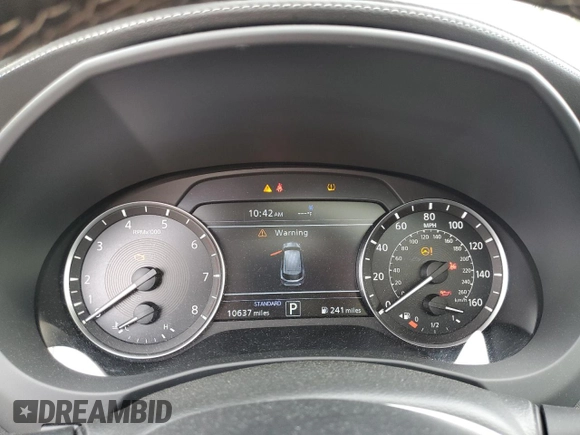 2024 Infiniti QX50 Luxe with VIN 3PCAJ5BB7RF115190, listed as a Copart auction lot 58425035 with 10,637 mi miles and Salvage title. Bid and sale history available at DreamBid. Image 9.