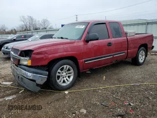 2005 Chevrolet Silverado 1500 LS with VIN 2GCEC19T551393165, listed as a Copart auction lot 51863175 with 280,152 mi miles and Salvage Title. Bid and sale history available at DreamBid. Image 1.