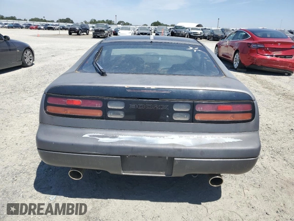 1991 Nissan 300ZX z VIN JN1RZ24H2MX501836, wystawiony jako Copart lot #55970545 z przebiegiem 164 220 mil mil oraz Czysty tytuł • Clean title. Historia ofert i sprzedaży dostępna na DreamBid. Obrazek 6.