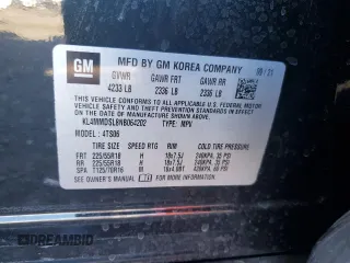 2022 Buick Encore GX Select with VIN KL4MMDSL8NB064202, listed as a Copart auction lot 56249115 with 19,208 mi miles and Salvage title. Bid and sale history available at DreamBid. Image 14.