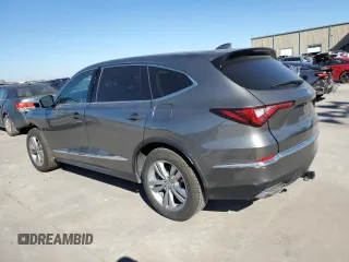 2022 Acura MDX with VIN 5J8YE1H31NL006356, listed as a Copart auction lot 81916534 with 35,638 mi miles and Salvage Title. Bid and sale history available at carsss.com. Image 2.