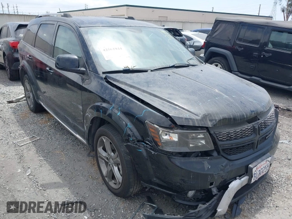 2017 Dodge Journey Crossroad Plus z VIN 3C4PDCGG9HT576434, wystawiony jako IAAI lot #42561944 z przebiegiem 118 666 mil mil oraz . Historia ofert i sprzedaży dostępna na DreamBid. Obrazek 1.