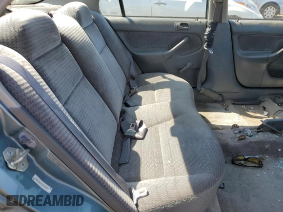 2000 Honda Civic VP z VIN 2HGEJ6615YH570557, wystawiony jako Copart lot #59337105 z przebiegiem 120 163 mil mil oraz Szkoda całkowita • Salvage title. Historia ofert i sprzedaży dostępna na DreamBid. Obrazek 10.