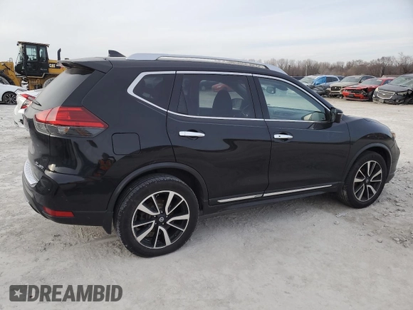 2017 Nissan Rogue SL with VIN JN8AT2MV6HW250174, listed as a Copart auction lot 47288095 with 145,717 mi miles and Clean Title. Bid and sale history available at carsss.com. Image 3.