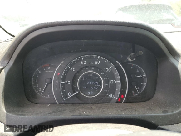 2015 Honda CR-V EX with VIN 5J6RM3H57FL012144, listed as a Copart auction lot 51909435 with 211,524 mi miles and Salvage Title. Bid and sale history available at carsss.com. Image 9.