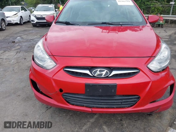 2012 Hyundai Accent GS with VIN KMHCT5AE6CU012772, listed as a IAAI auction lot 42383744 with 185,867 mi miles and . Bid and sale history available at DreamBid. Image 18.