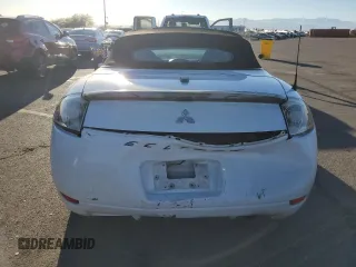 2008 Mitsubishi Eclipse GS with VIN 4A3AL25F18E002890, listed as a Copart auction lot 82057874 with 155,370 mi miles and Salvage Title. Bid and sale history available at carsss.com. Image 6.