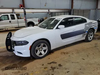 2018 Dodge Charger Police with VIN 2C3CDXKT1JH226051, listed as a Copart auction lot 87887095 with 84,165 mi miles and Salvage Title. Bid and sale history available at carsss.com. Image 1.
