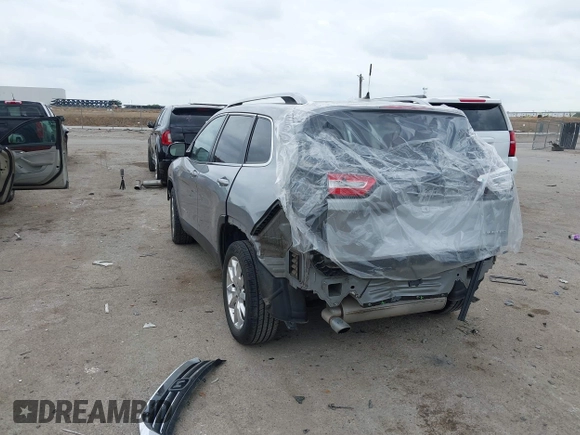 2017 Jeep Cherokee Limited with VIN 1C4PJLDB6HW521807, listed as a IAAI auction lot 42146399 with 46,487 mi miles and . Bid and sale history available at DreamBid. Image 3.