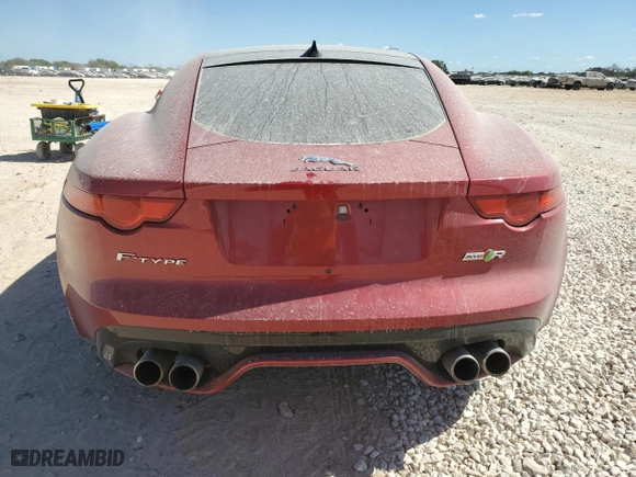 2016 Jaguar F-TYPE R with VIN SAJWJ6DL6GMK24246, listed as a Copart auction lot 77858654 with 31,389 mi miles and Clean Title. Bid and sale history available at carsss.com. Image 6.
