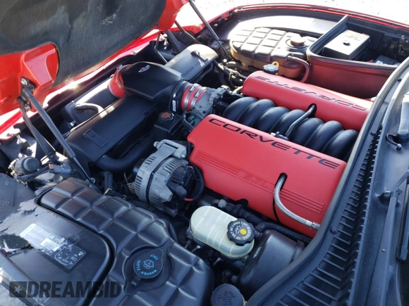 2001 Chevrolet Corvette Z06 with VIN 1G1YY12S015111810, listed as a Copart auction lot 38849954 with 76,940 mi miles and Salvage Title. Bid and sale history available at carsss.com. Image 12.