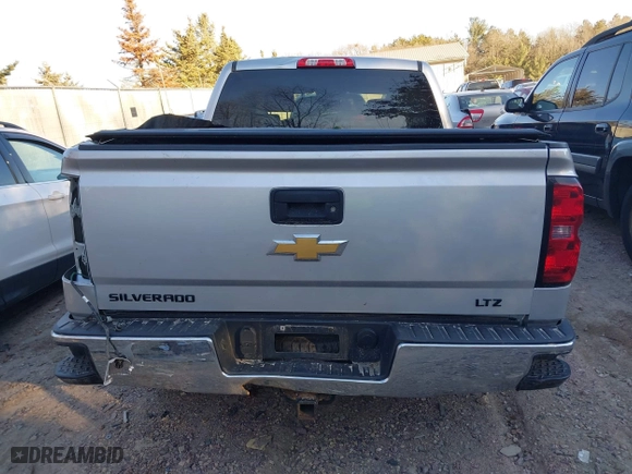 2014 Chevrolet Silverado 1500 LTZ with VIN 3GCUKSEC3EG368489, listed as a IAAI auction lot 41248448 with 191,019 mi miles. Bid and sale history available at carsss.com. Image 16.