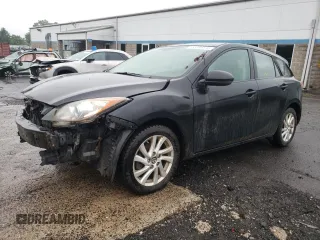 2013 Mazda 3 i Touring with VIN JM1BL1LP1D1809229, listed as a Copart auction lot 55988515 with 125,006 mi miles and Salvage title. Bid and sale history available at DreamBid. Image 1.