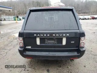 2011 Land Rover Range Rover HSE with VIN SALME1D45BA358416, listed as a Copart auction lot 44699005 with 105,737 mi miles and Salvage title. Bid and sale history available at DreamBid. Image 6.