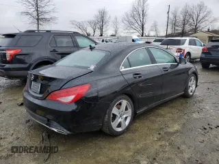 2018 Mercedes-Benz CLA with VIN WDDSJ4EBXJN613762, listed as a Copart auction lot 37501673 with 59,646 mi miles. Bid and sale history available at carsss.com. Image 3.