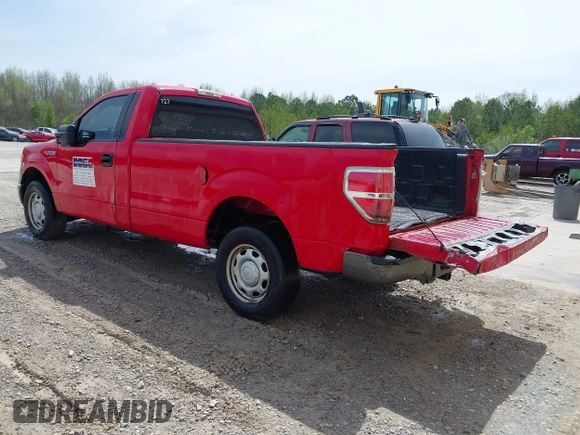 2011 Ford F-150 XL with VIN 1FTMF1CMXBKD88737, listed as a IAAI auction lot 41868349 with 276,266 mi miles. Bid and sale history available at carsss.com. Image 3.